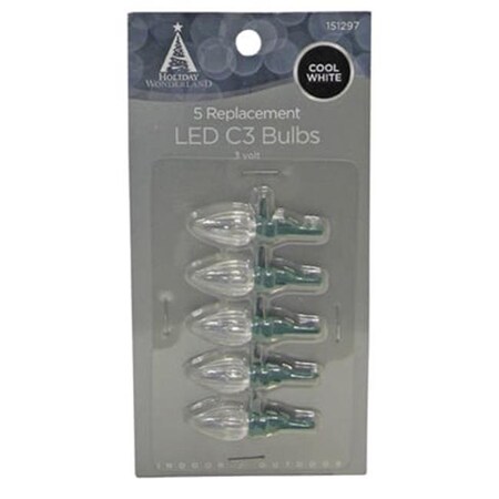 Noma Inliten Noma Inliten 11223-88 HW C3 Cool White LED Replacement Bulb; 5 Pack 151297